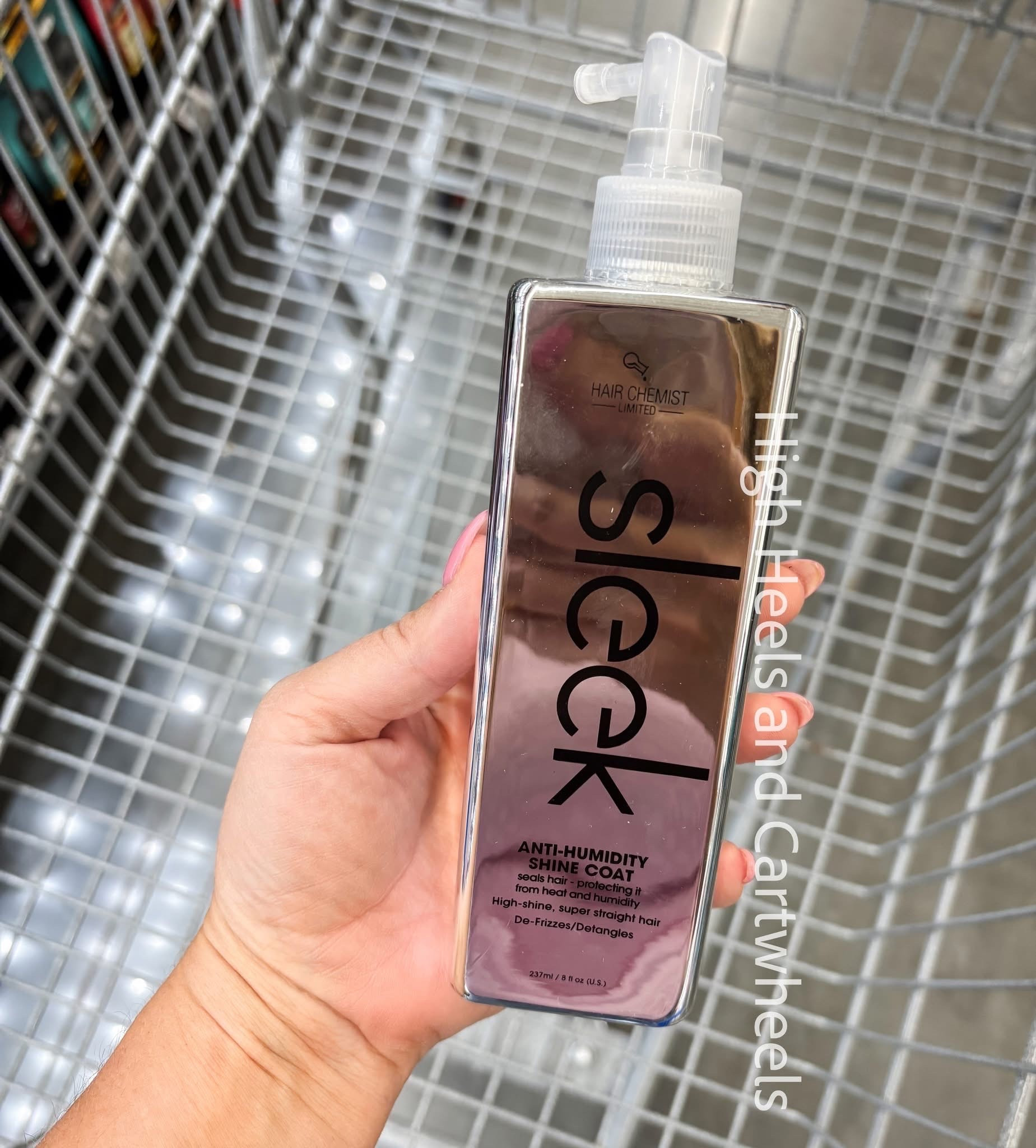 I am such a big fan of these anti humidity sprays (especially living in Florida!). This is a great dupe for the Wow brand and it’s only $11!

How to use: 
Completely coat damp hair with this spray, then blow dry and set with heat (either straighten or curl).