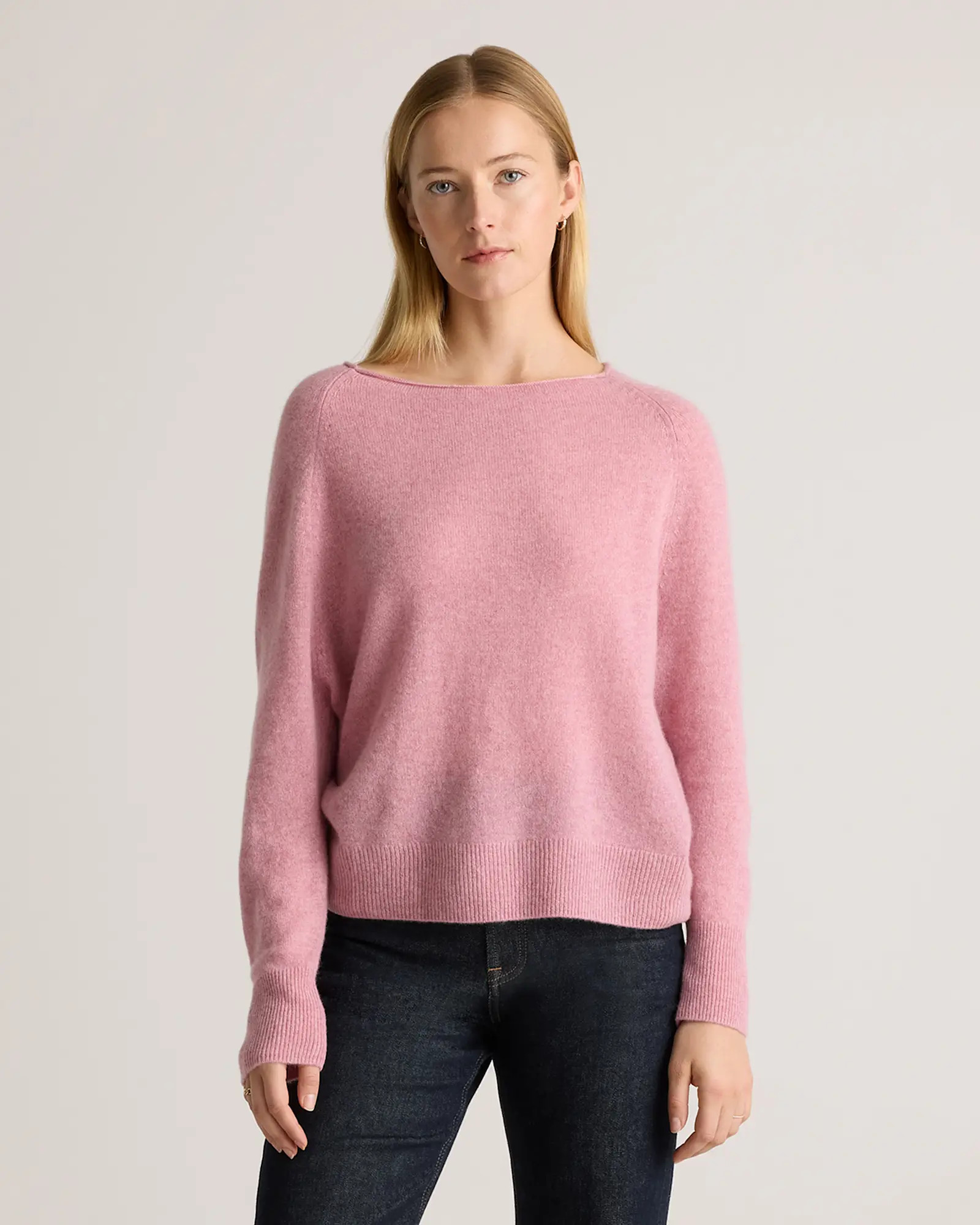 Mongolian Cashmere Boatneck Sweater | Quince