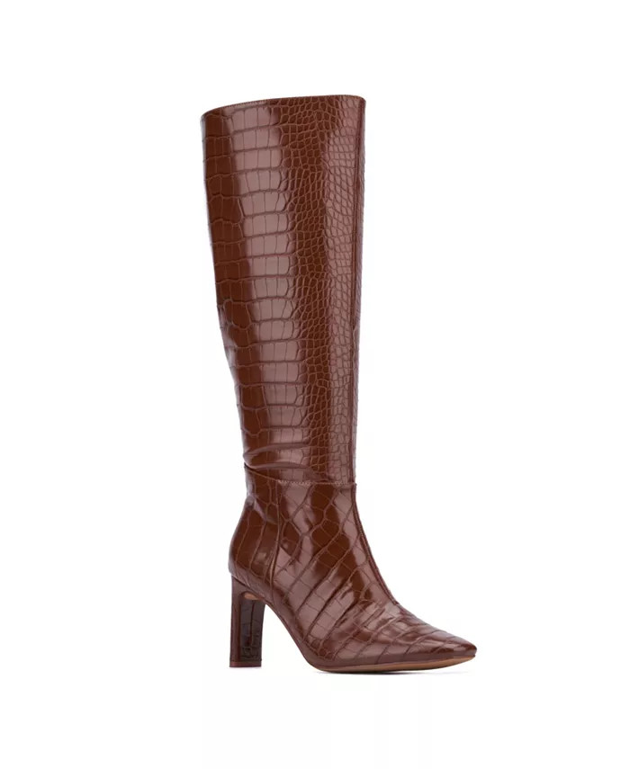 Women's Isabelle - Croc Embossed Boots | Macys (US)