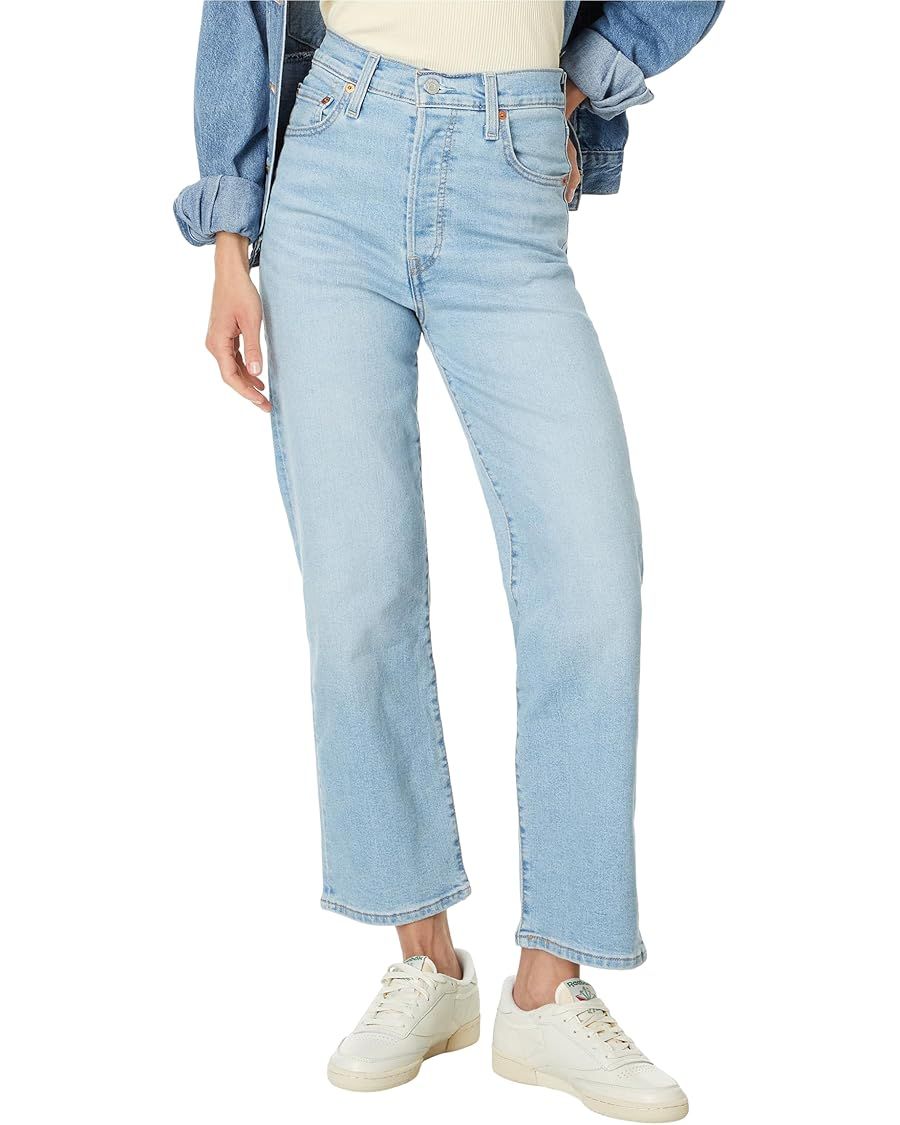 Levi's Women's Ribcage Straight Ankle Jeans | Amazon (US)