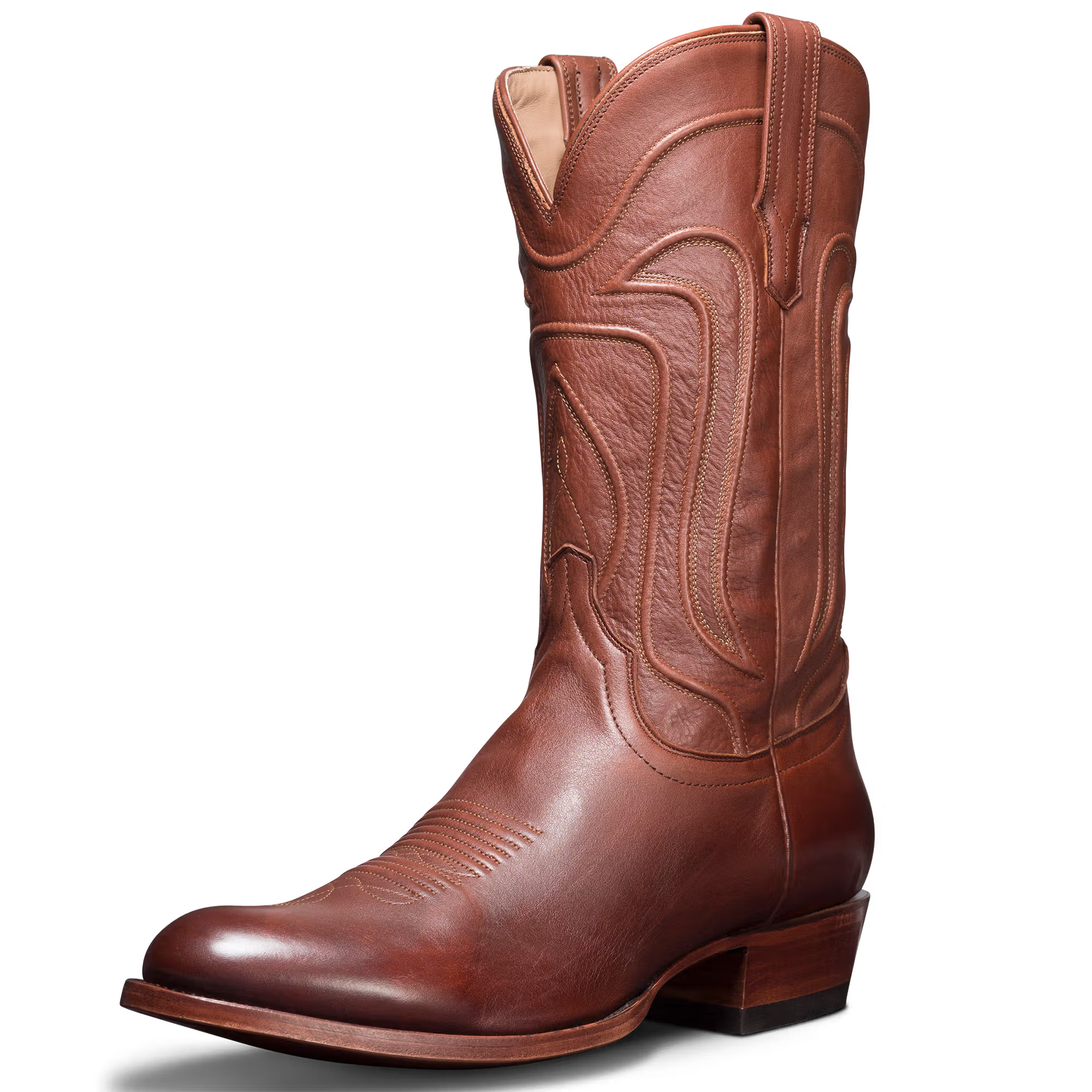 Traditional Cowboy Boots |  The Cartwright - Bourbon | Tecovas | Tecovas