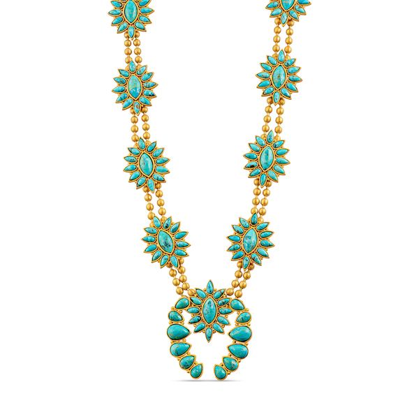 Desert Squash Blossom Necklace | Christina Greene 