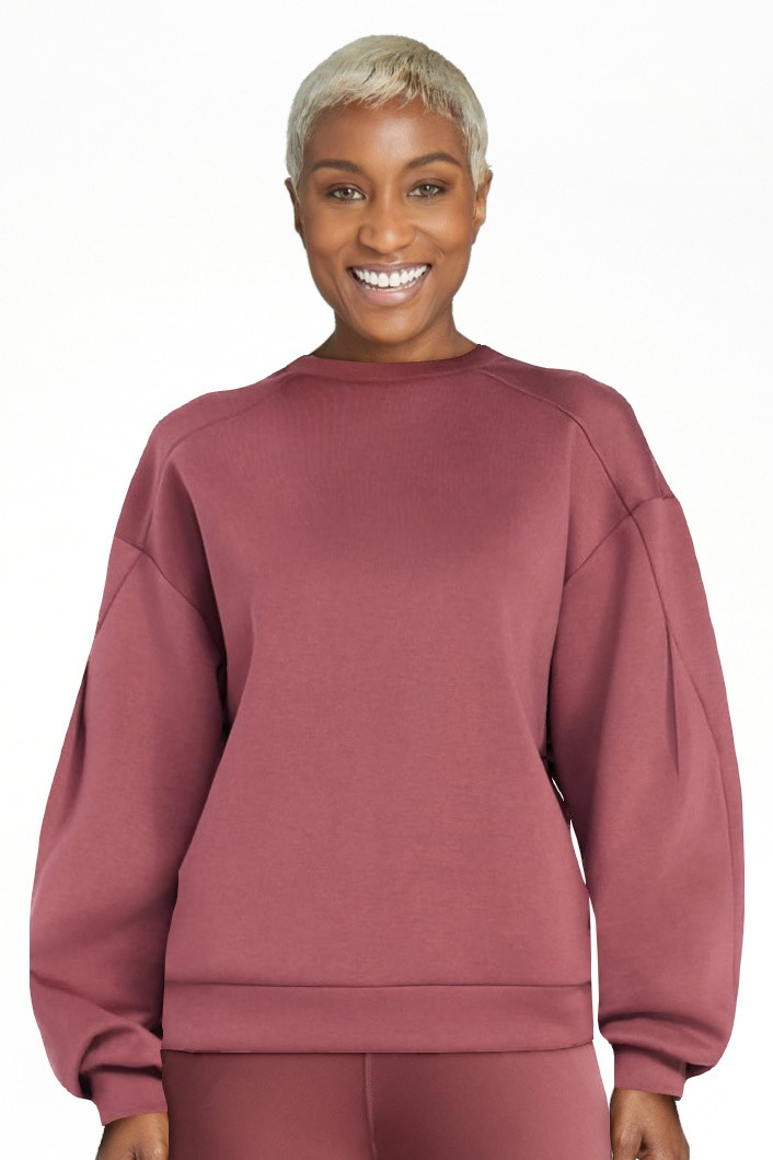Avia Women's Luxe Fleece Crewneck Sweatshirt, Sizes XS-XXXL | Walmart (US)