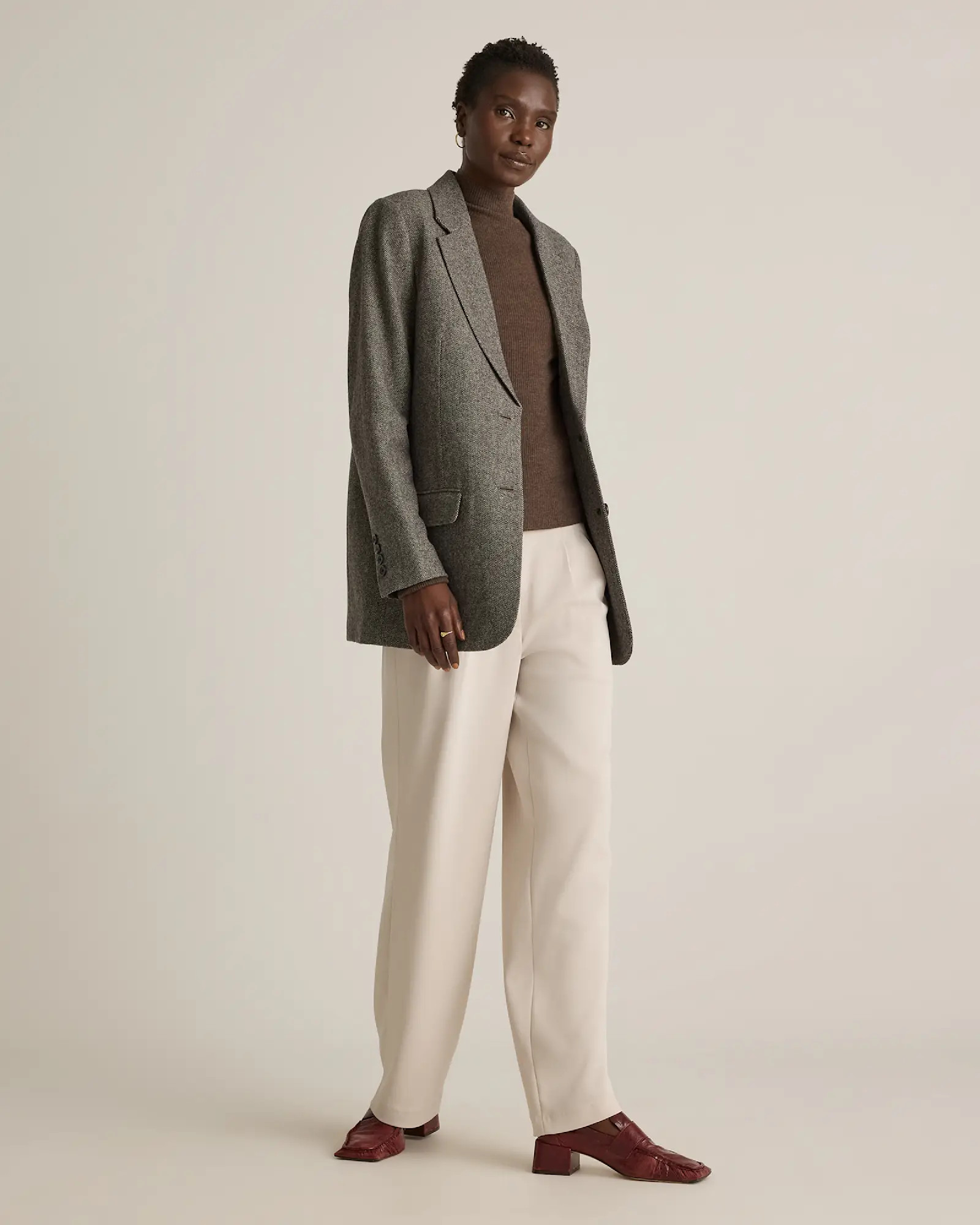 Italian Wool Oversized Blazer | Quince