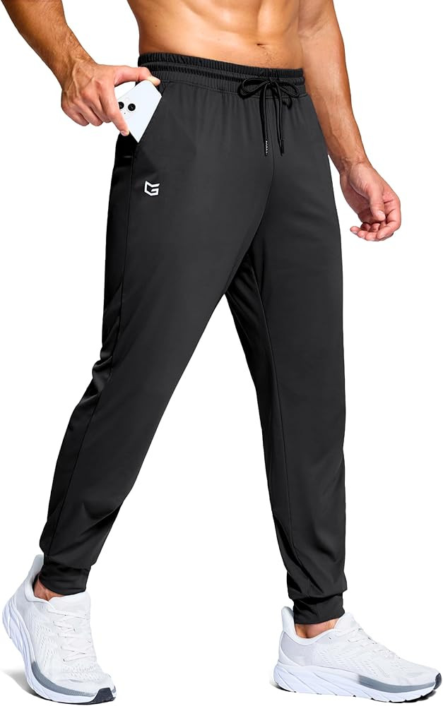 G Gradual Men's Joggers Lightweight Athletic Workout Pants with Pockets Stretch Track Running Swe... | Amazon (US)