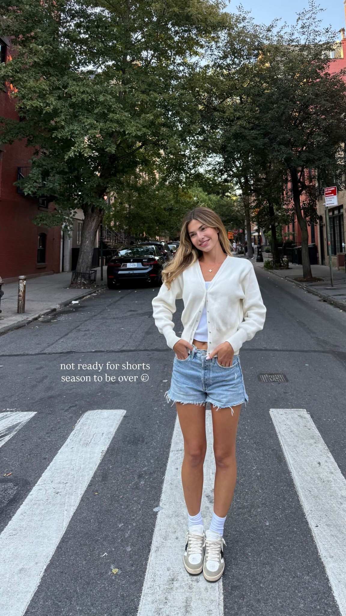 not ready for shorts season to be overr 

 