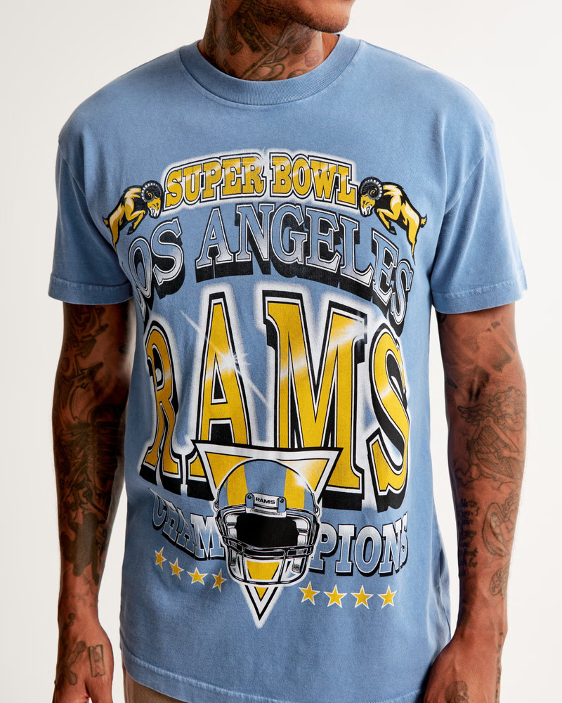 Los Angeles Rams Graphic Tee | Abercrombie & Fitch (US)