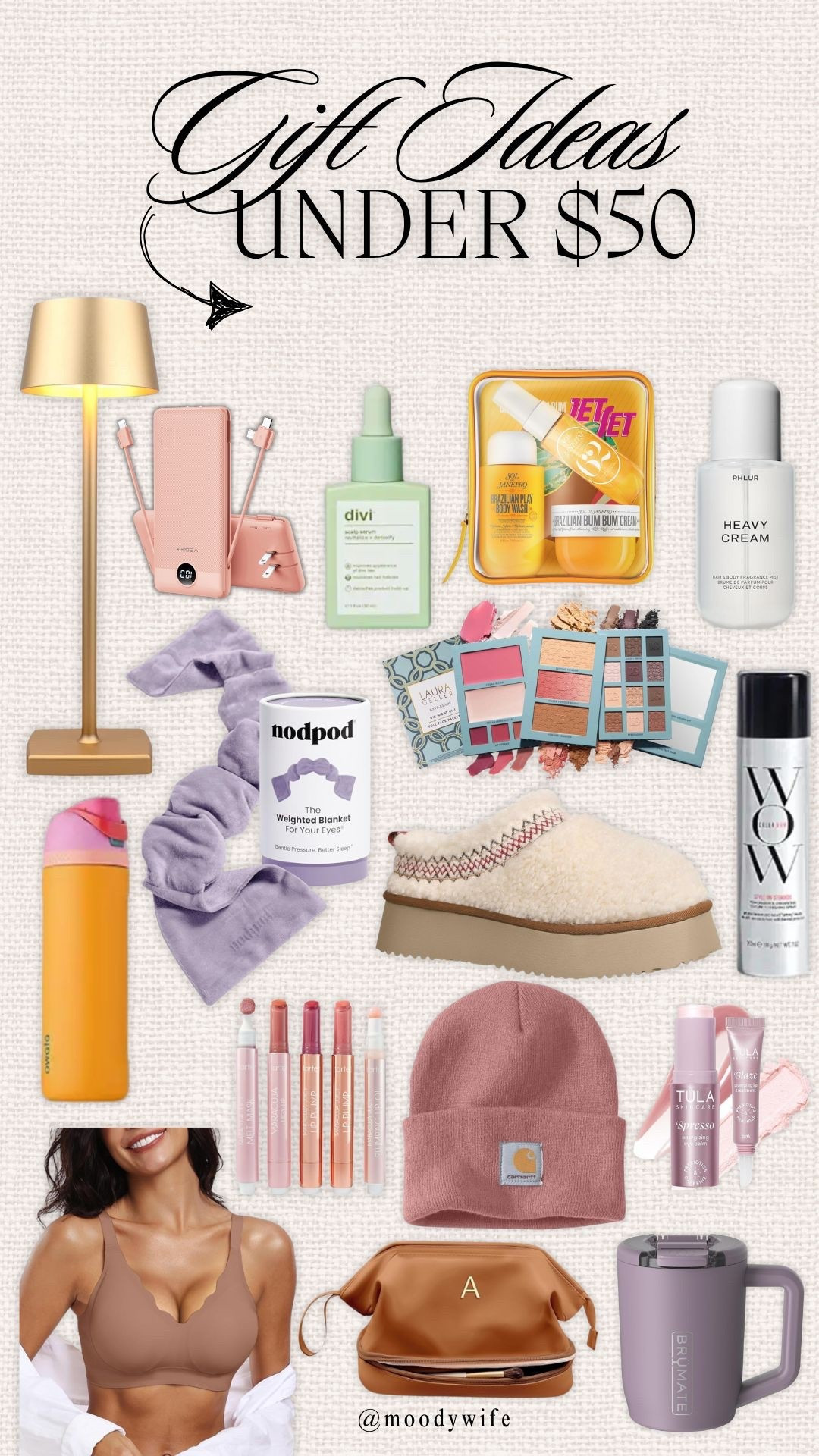 Gift Ideas for Her • Under $50 • Amazon, Target, Divi, Tarte, Nodpod, Tula, OEAK bras 

#LTKSaleAlert #LTKGiftGuide #LTKHoliday