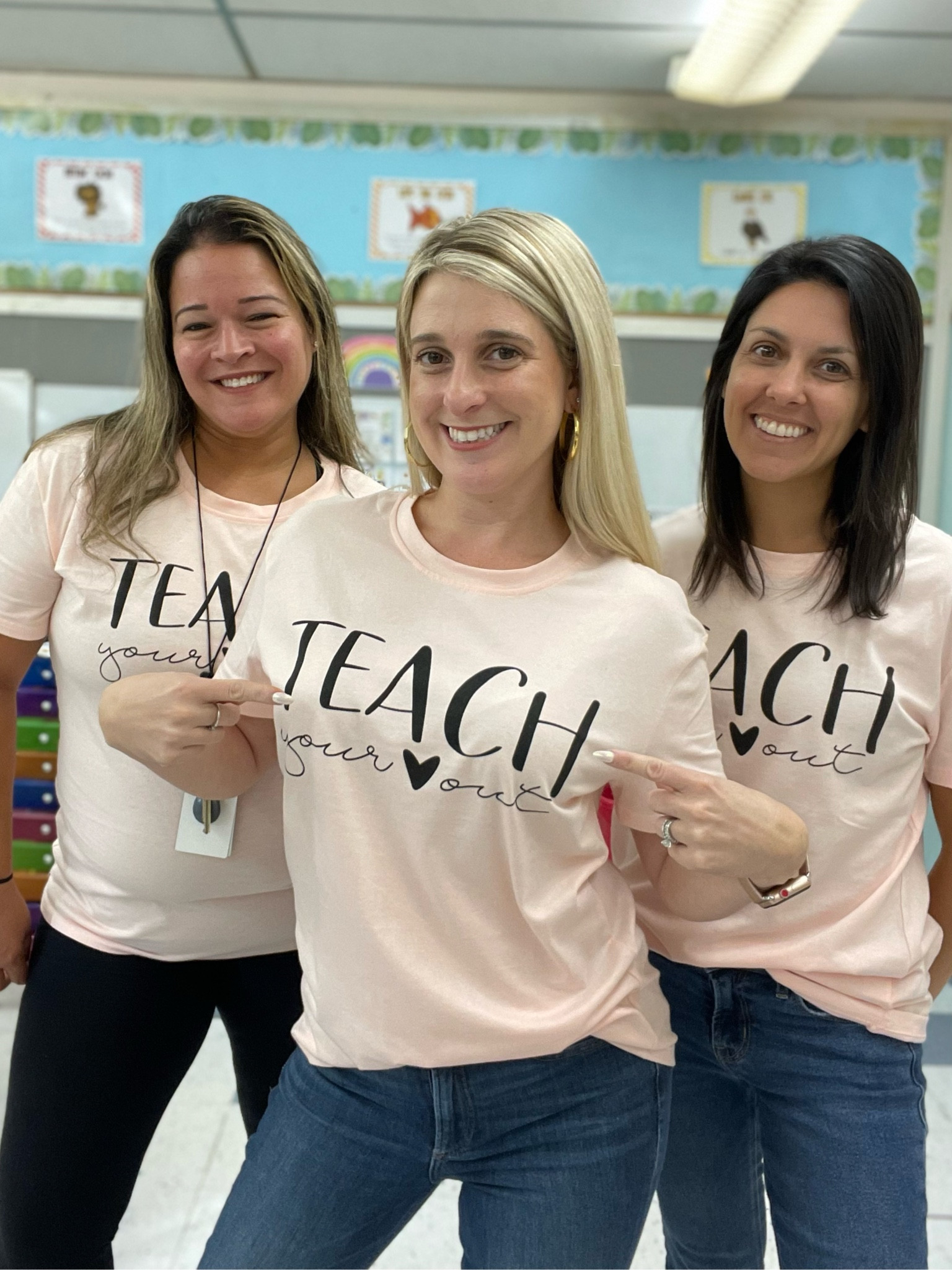 On Wednesdays we wear pink! 💗 JK…bur these shirts are super cute to match you work besties. 

I am wearing a size small. 

#LTKunder100 #LTKunder50 #LTKworkwear