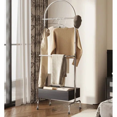 Storage Coat Rack with Braced Frame | Wayfair North America