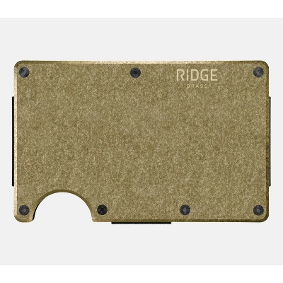 Ridge Wallet - Brass  Both | Target