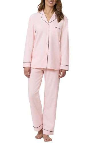 PajamaGram Womens Pajamas Set Soft - Pink Pajamas for Women, Pink, M, 8-10 | Amazon (US)