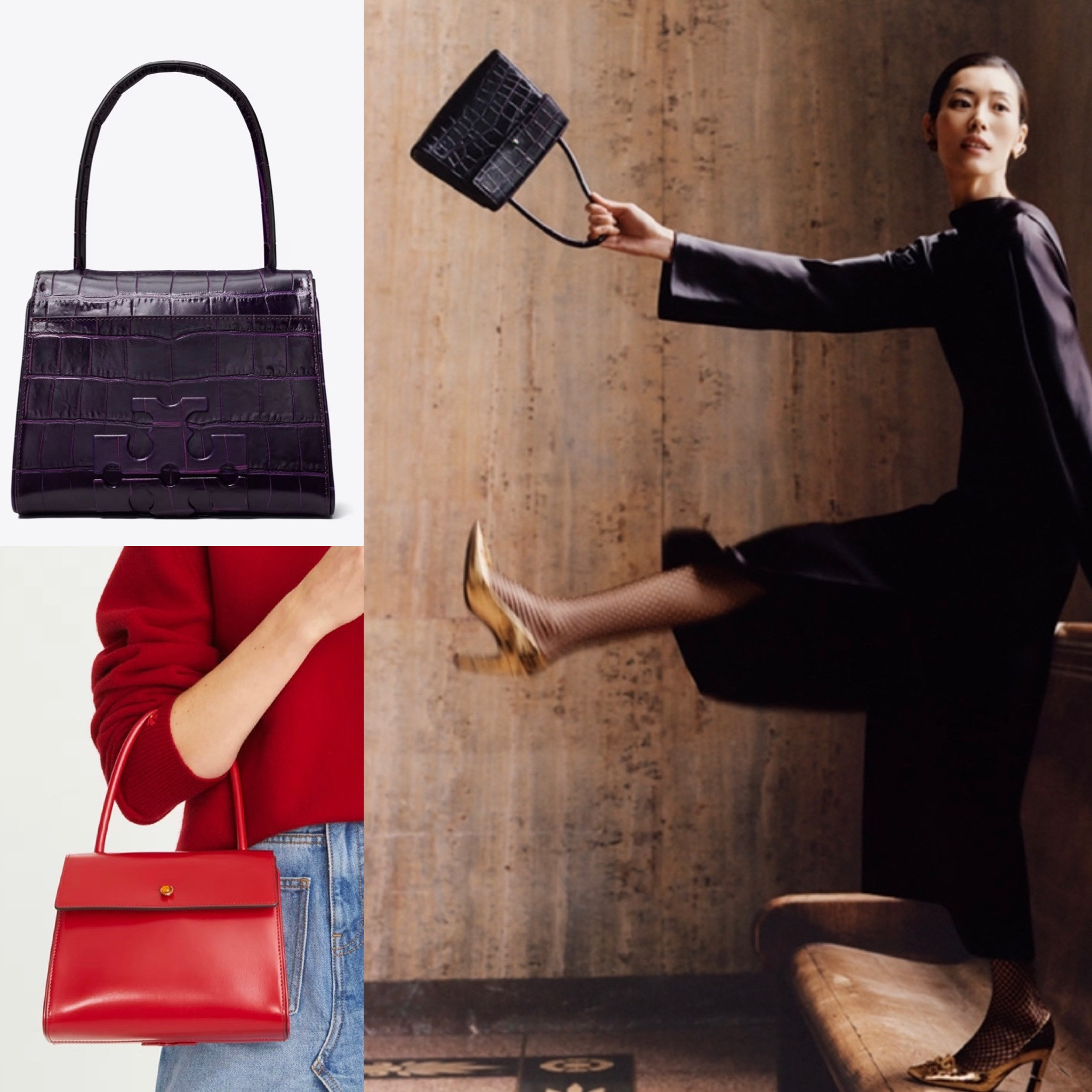 Straight from the runway. We love these elegant ladylike top handles. 

#LTKover40 #LTKitbag #LTKGiftGuide