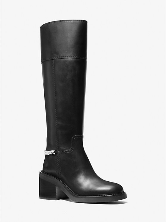 Carlisle Leather Riding Boot | Michael Kors US