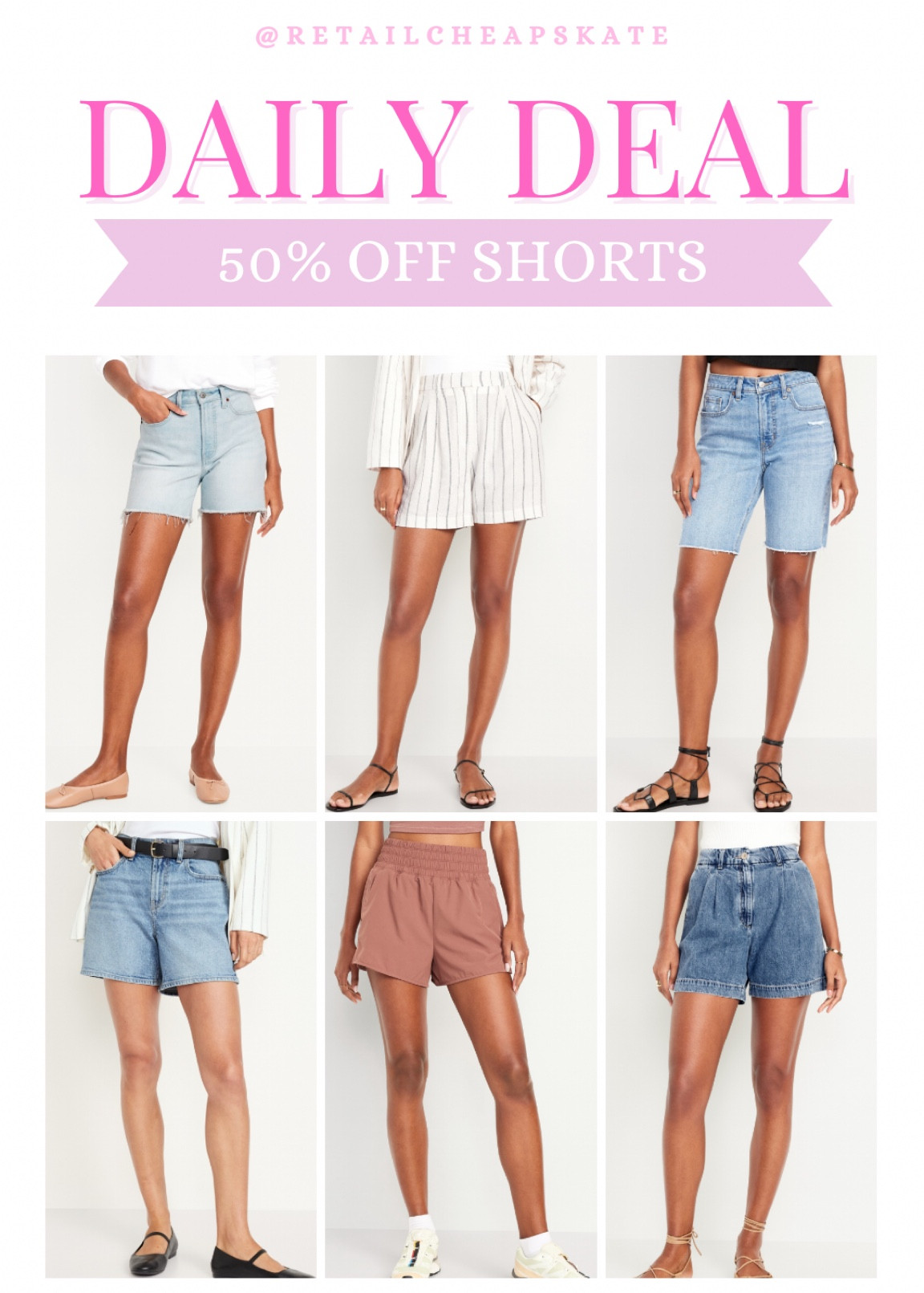 50% off shorts!

#LTKstyletip #LTKfindsunder50 #LTKsalealert