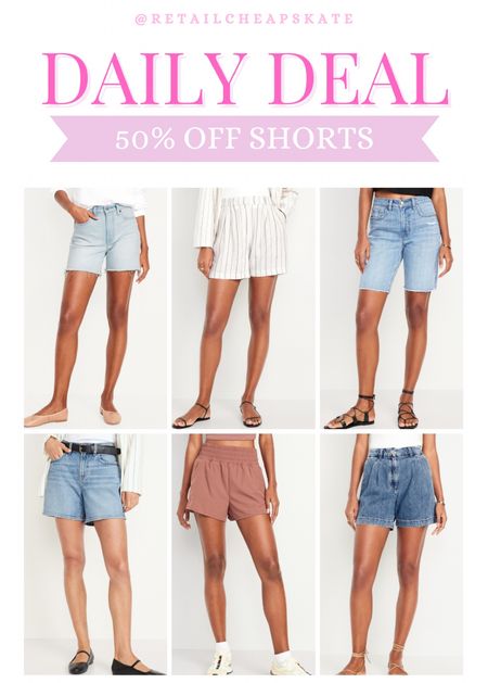 50% off shorts!

#LTKstyletip #LTKfindsunder50 #LTKsalealert