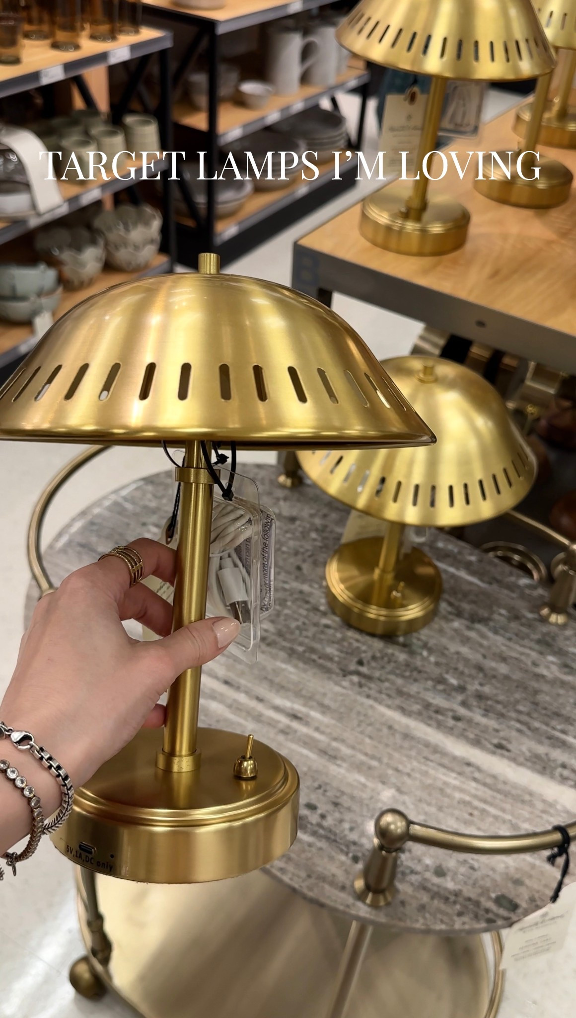 Target lamps I’m loving for spring 

Home decor | Target home decor | cordless lamps | bistro lamps | lamps 

#LTKHome #LTKdayinmylife #LTKMens