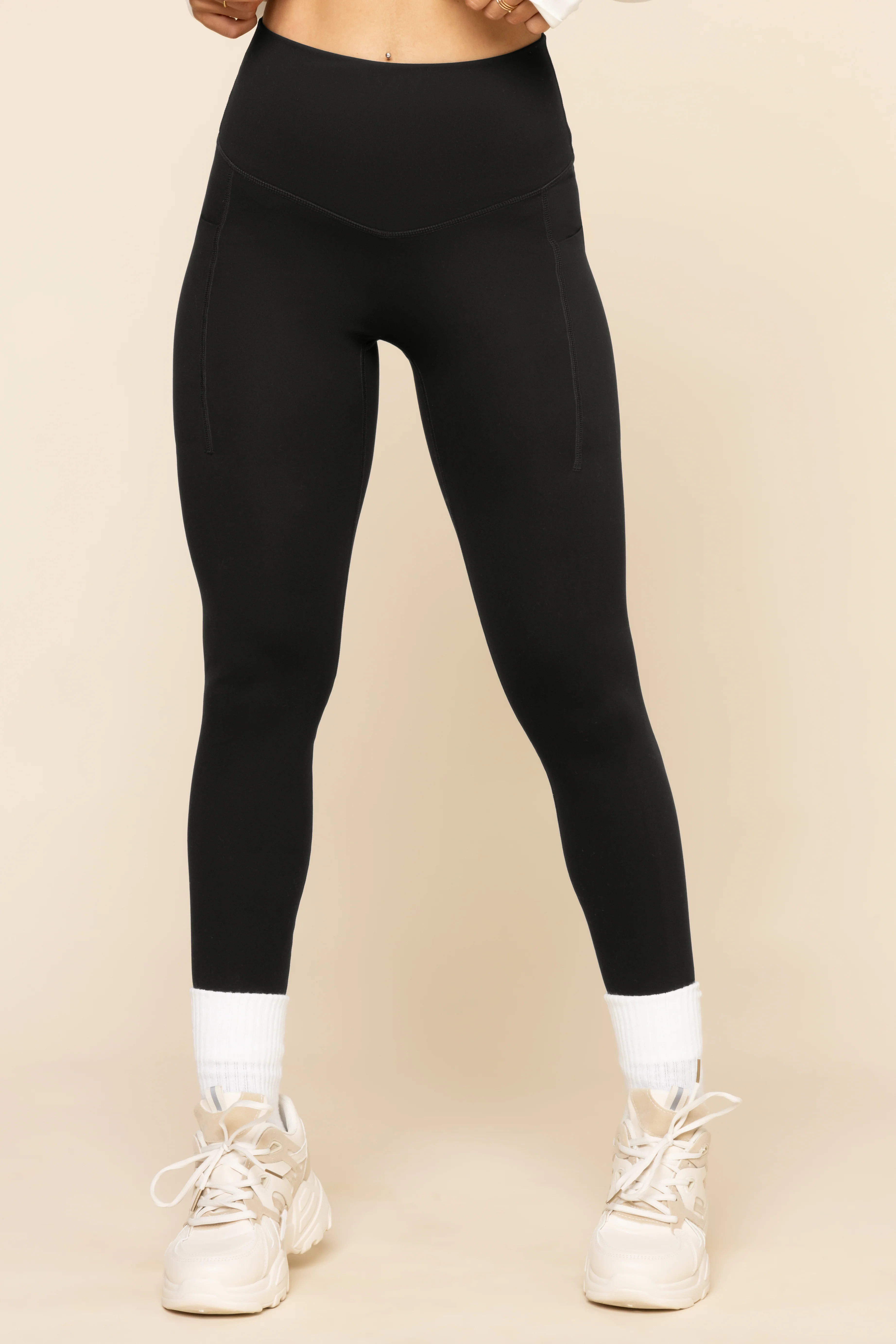 Supersculpt™ Wide Legging - Black | POPFLEX