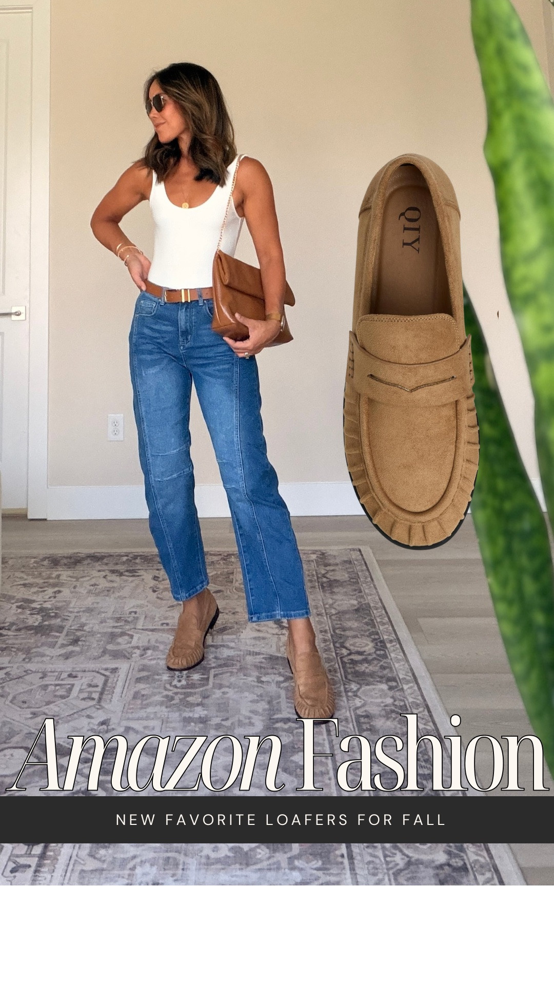 Tan suede loafers are one of those fall staples that make almost everything look better. Styling this pair 3 ways with denim + a skort — an easy shoe to wear with so many different looks through fall. 🤎

#LTKgrwm #LTKootd #LTKSeasonal