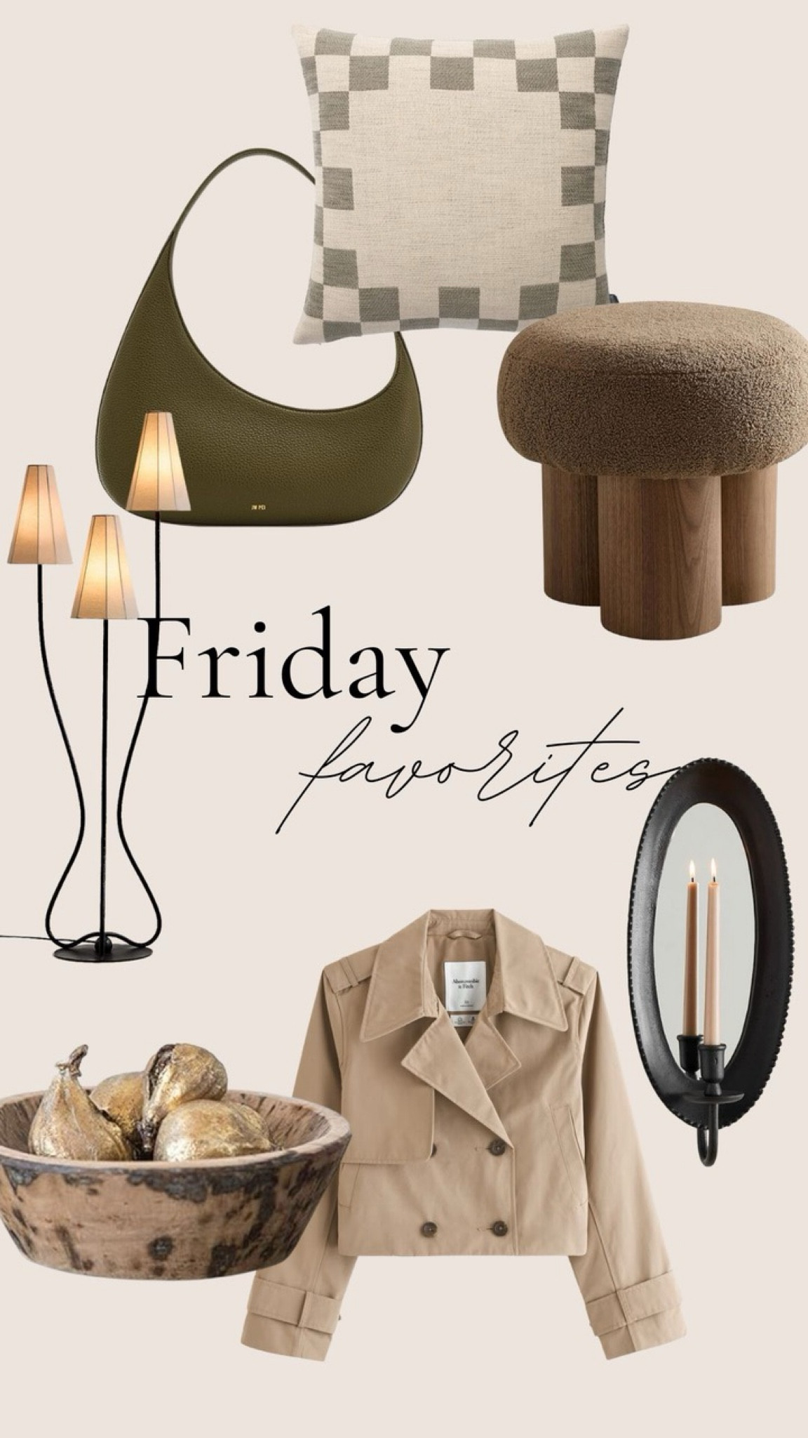 LLI Friday Favorites 🤎

#fallfashion #abercrombie #amazon #homedecor #floorlamp #slingbag #ottoman #pillow #potterybarn #metalfruit #tabledecor 

#LTKHome #LTKFindsUnder100 #LTKSaleAlert