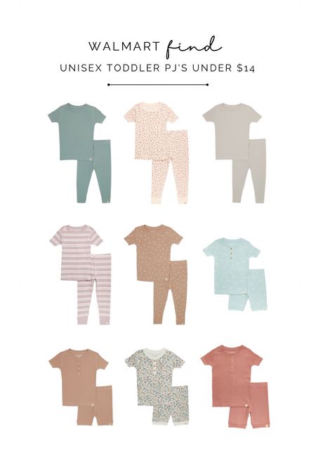 Unisex toddler pajamas under $15! These would be so cute to include in Easter baskets!

#LTKkids #LTKunder50 #LTKbaby