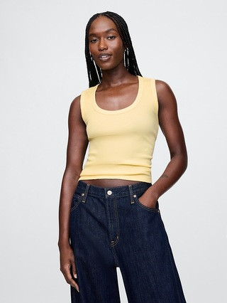 Rib Scoop Tank Top | Gap (US)