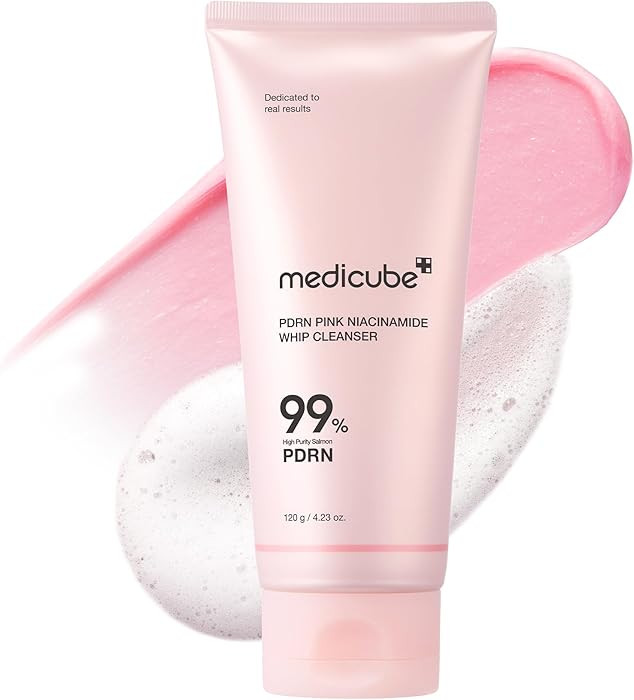 medicube PDRN Marshmallow Whip Cleanser | Face Wash, Cleansing Foam for Pore Care & Uneven Skin T... | Amazon (US)