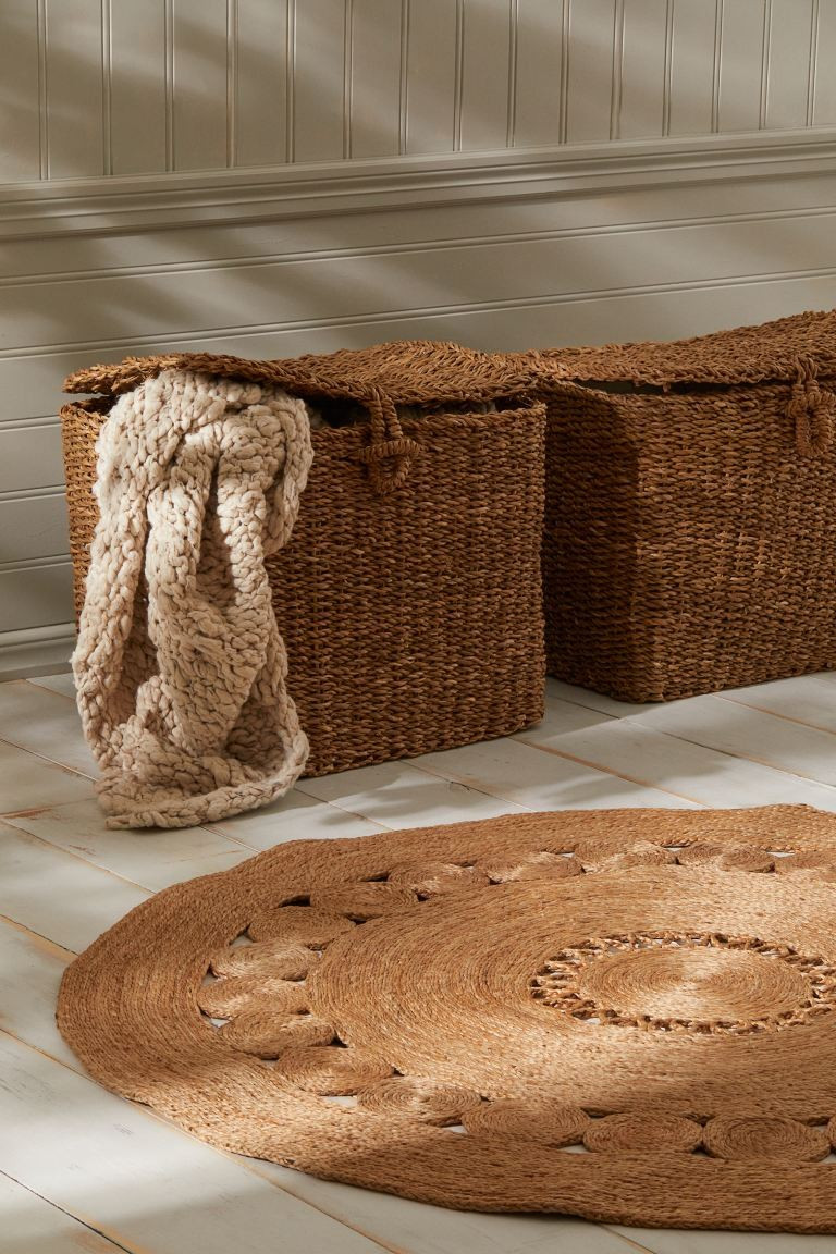 Storage Basket with Lid | H&M (US + CA)