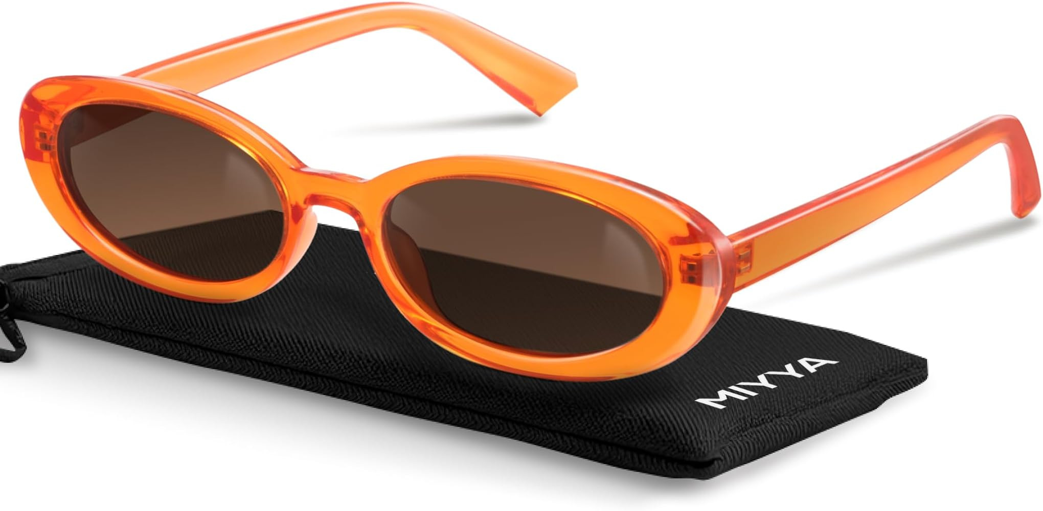 miyya Old Money Polarized Oval Sunglasses – 2025 Edition, UV400 Protection, Feather-Light Fit &... | Amazon (US)