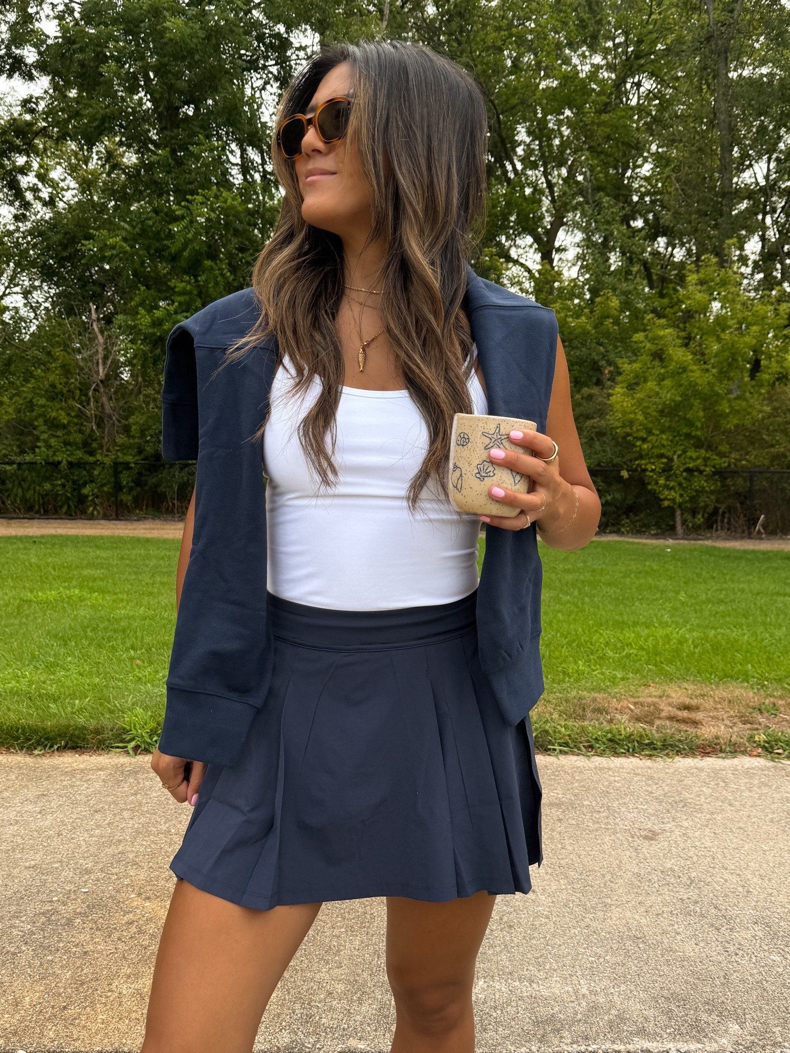 Love an athletic skirt outfit! 

#LTKFindsUnder50 #LTKStyleTip #LTKActive