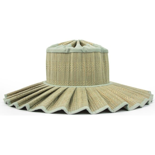 Lorna Murray | Women's Capri Hat, Sea Foam, Maxi (Blue, Size Large) | Maisonette | Maisonette
