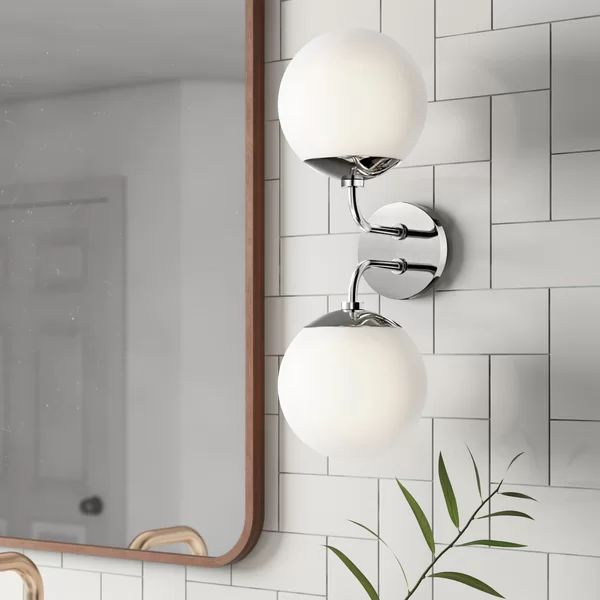 Hendrix 2 - Light Dimmable Armed Sconce | Wayfair North America