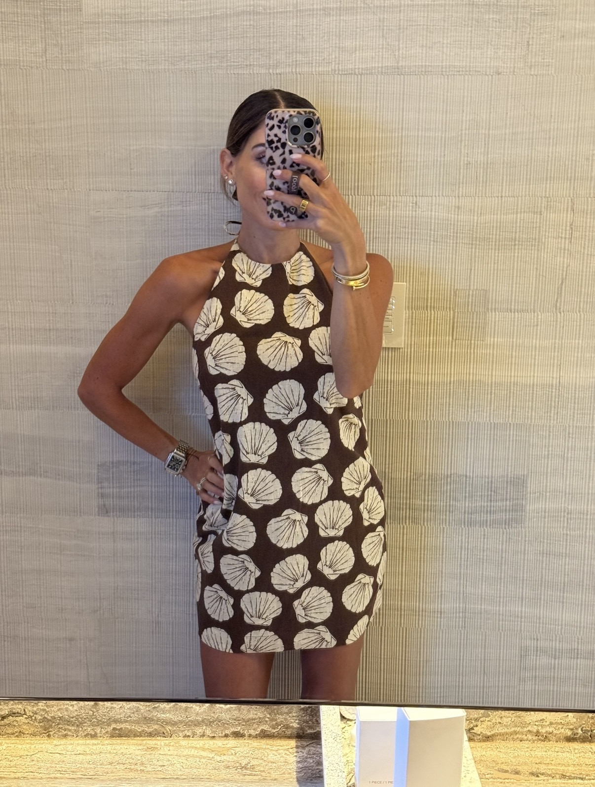 Spring vacation halter linen dress size xxs on sale 

#LTKPetite #LTKootd #LTKSaleAlert