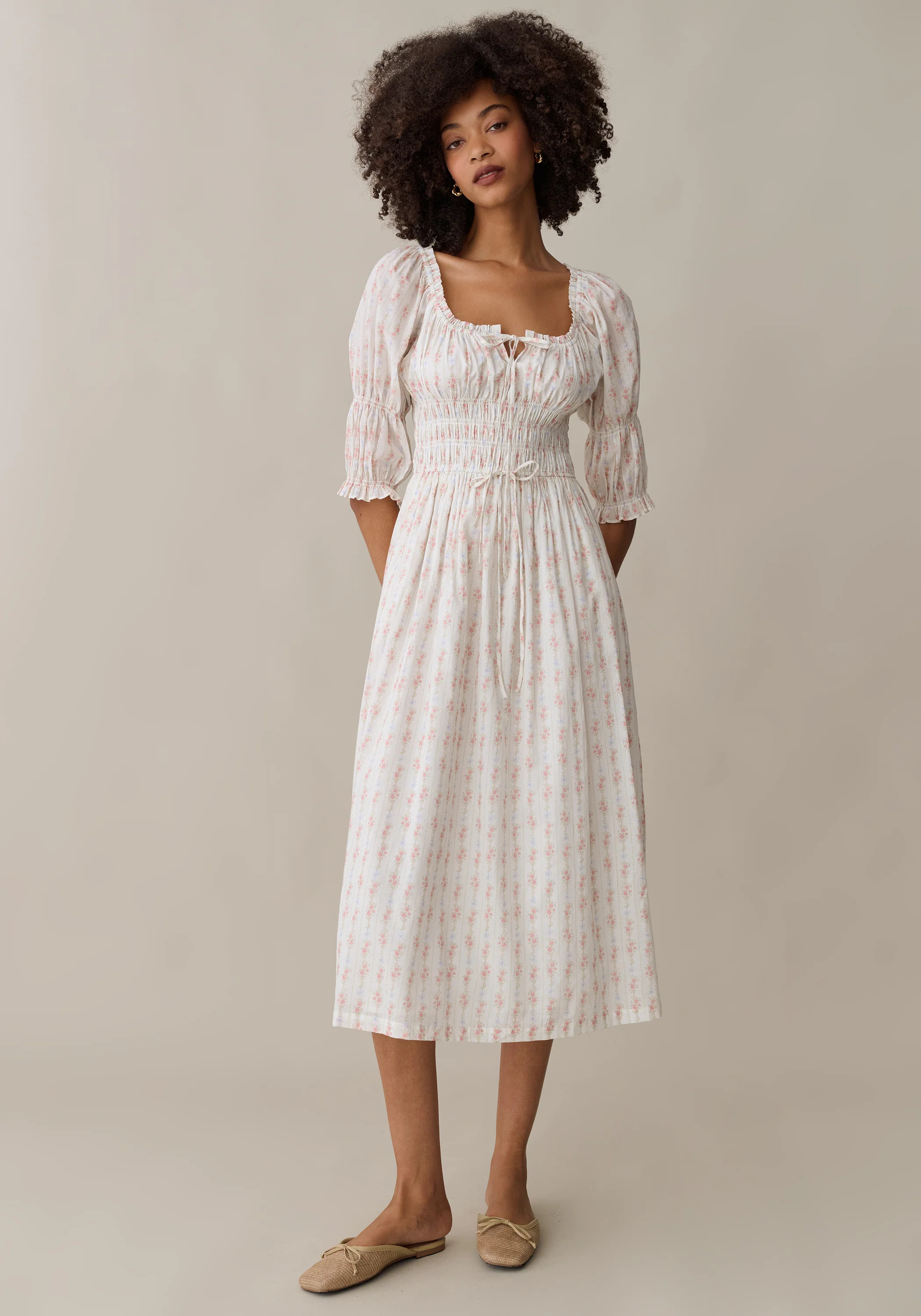 Marguerite Cotton Dress | Few Moda