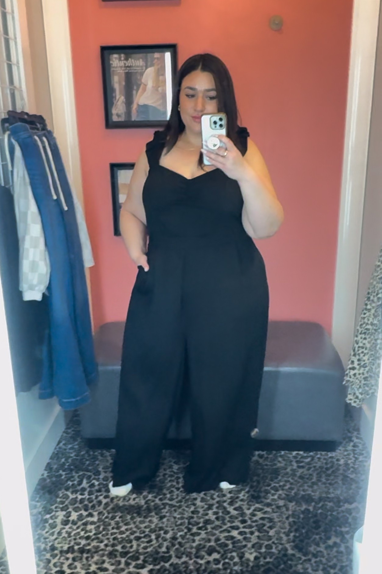 Black comfy & cute jumpsuit from torrid 

#LTKPlusSize