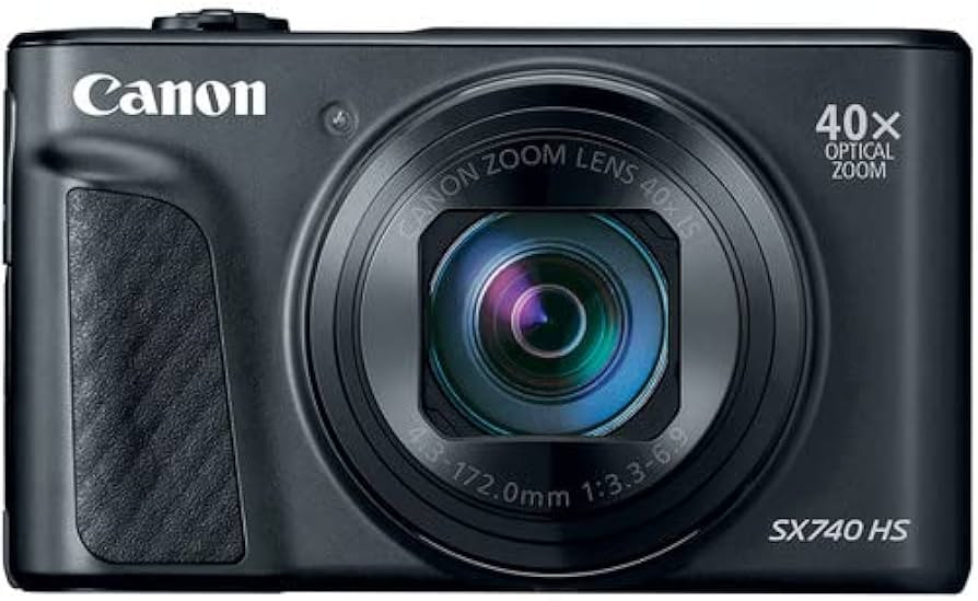 Canon PowerShot SX740 HS Digital Camera - Black (International Version) | Amazon (US)