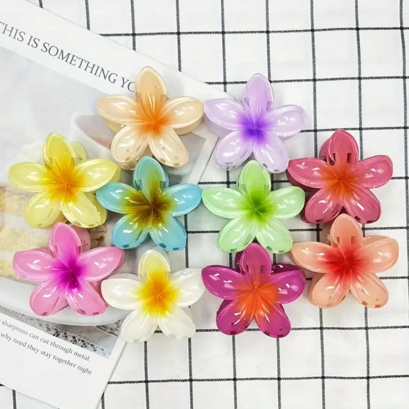 Elegant Flower Shaped Hair Claw Clips Stylish Non Slip Hair - Temu United Kingdom | Temu Affiliate Program