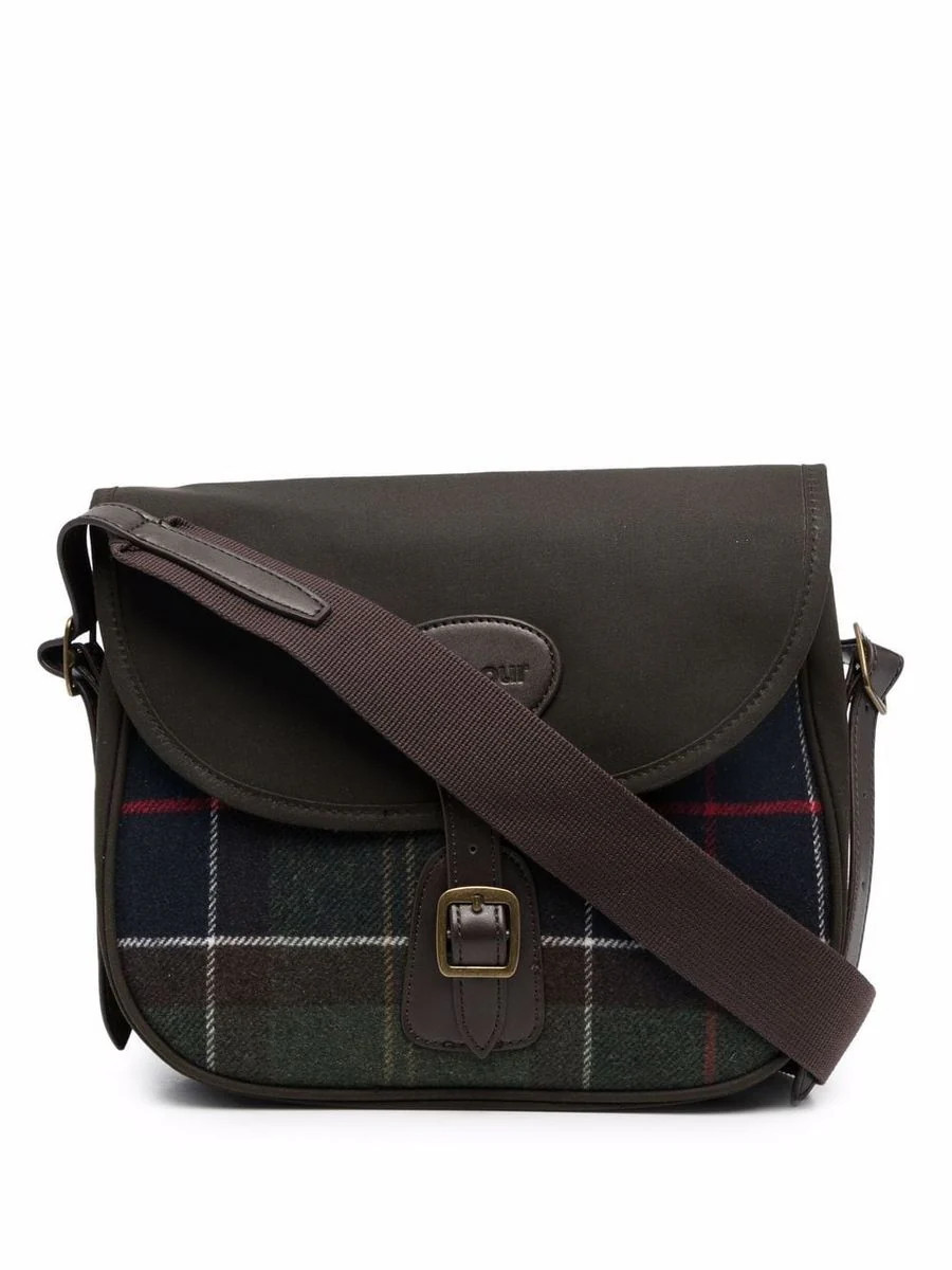 Barbour Tartan Crossbody Bag | Baltini