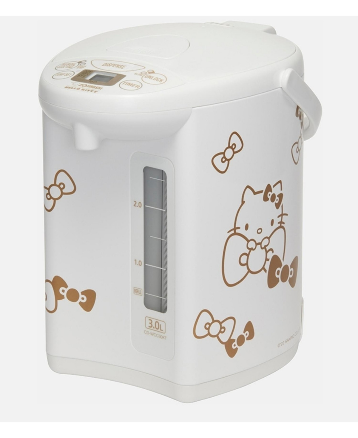 Zojirushi Cd-WCC30KTWA Micom Water Boiler & Warmer, Hello Kitty Collection,White,3.0-Liter | Macy's
