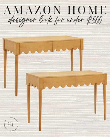 Designer look for less desk! I love the scalloped detail in. This would be so pretty in a coastal space ✨

Scalloped desk, desk, office desk, home office, work from home, Living room, bedroom, guest room, dining room, entryway, seating area, family room, Modern home decor, traditional home decor, budget friendly home decor, Interior design, look for less, designer inspired, Amazon, Amazon home, Amazon must haves, Amazon finds, amazon favorites, Amazon home decor #amazon #amazonhome

#LTKworkwear #LTKhome #LTKstyletip