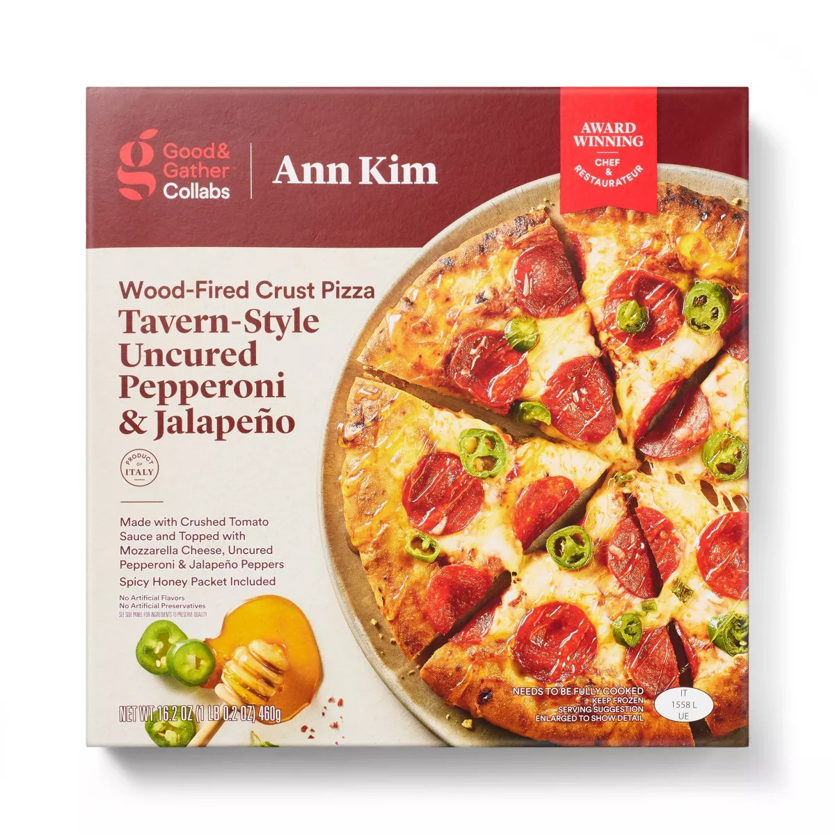 Frozen Wood-Fired Crust Tavern-Style Uncured Pepperoni & Jalapeno Pizza - 15.8oz - Good & Gather... | Target