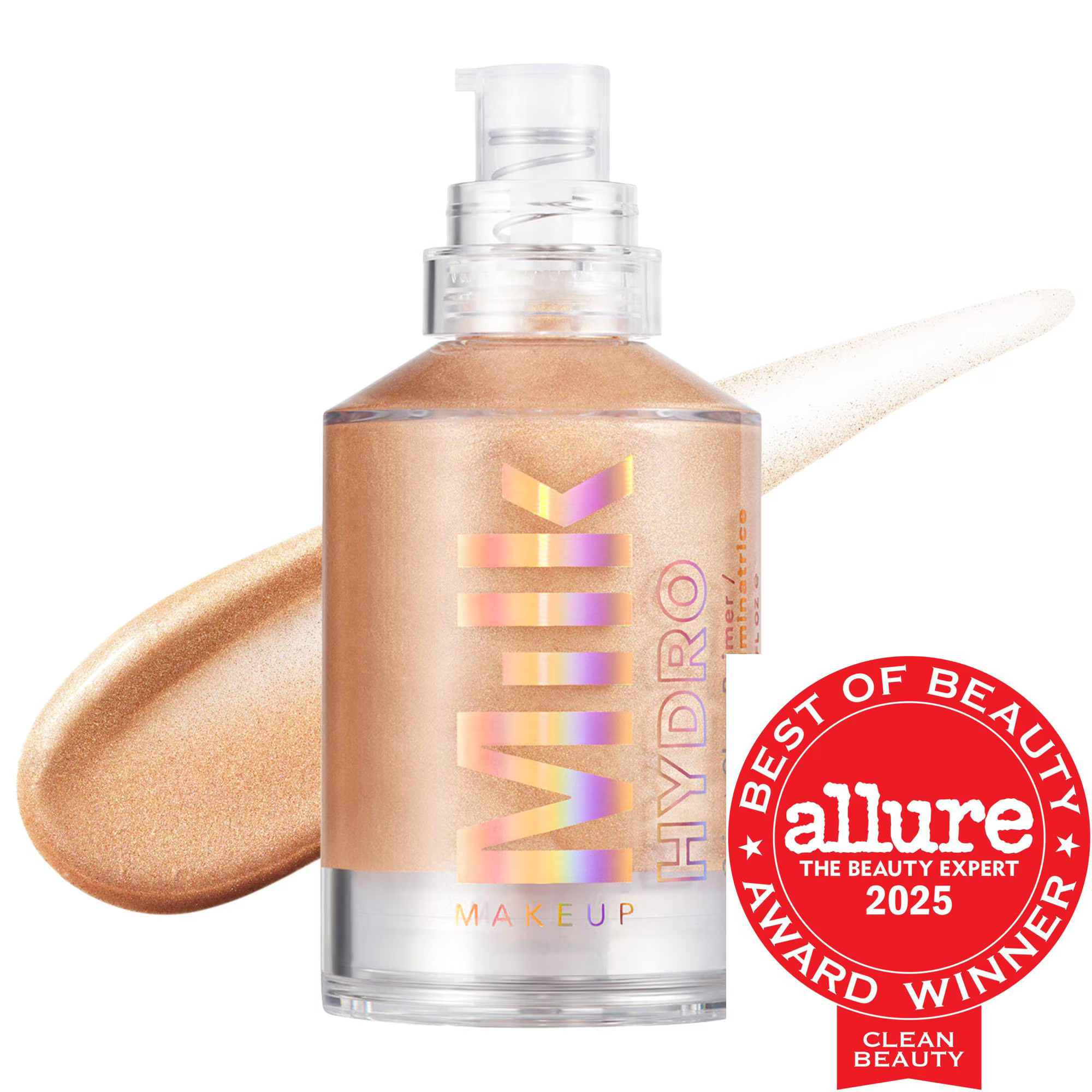 Milk Makeup Hydro Grip + Glow Illuminating Primer with Light-Reflecting Pearls 1 oz / 30 mL | Sephora (US)