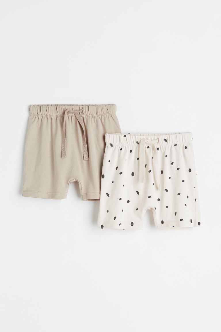 Shorts in soft cotton jersey with an elasticized waistband. | H&M (US)