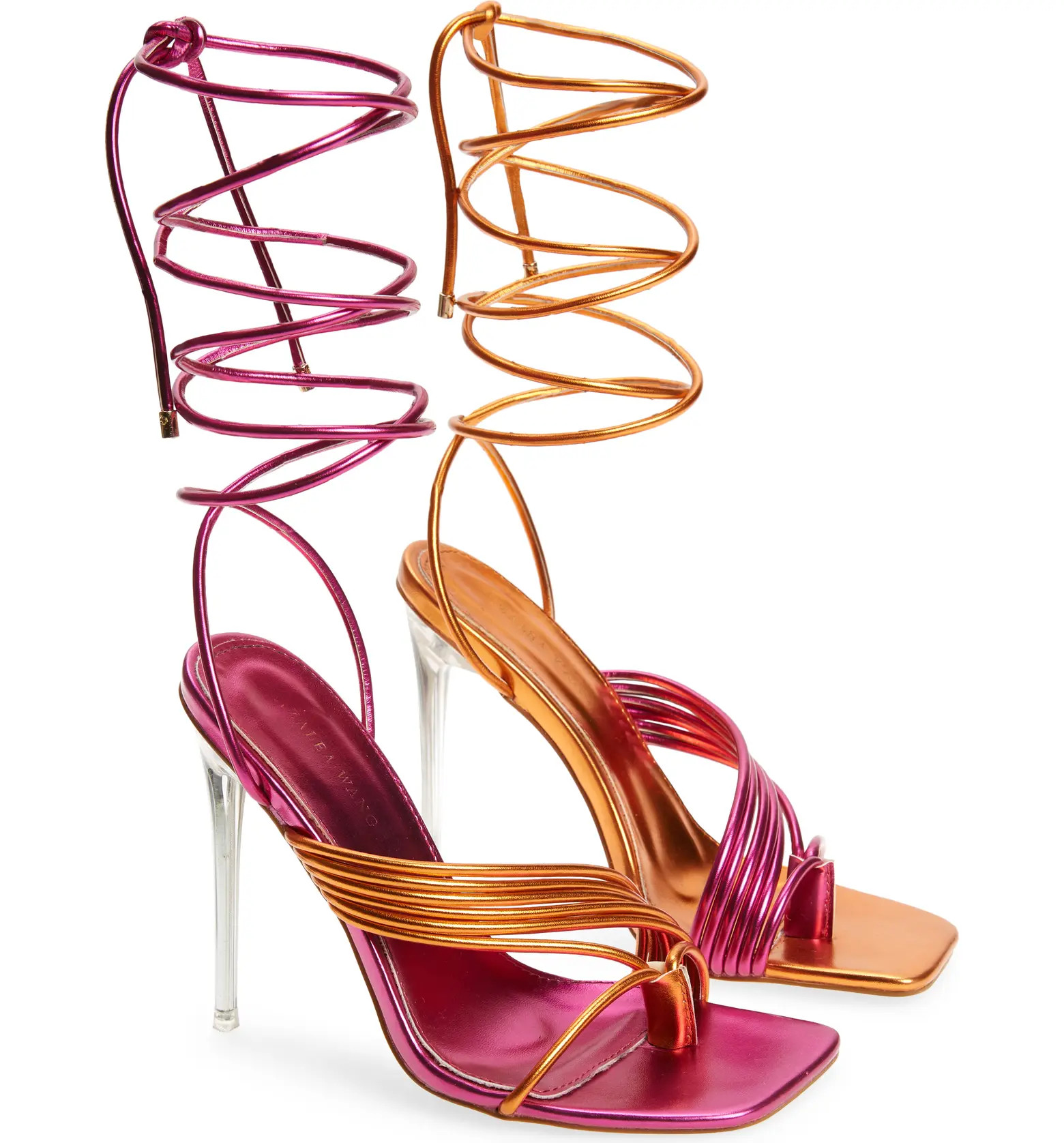 AZALEA WANG Tame Ankle Tie Sandal | Nordstrom | Nordstrom