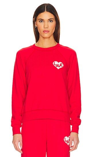 Love The Forever Crew in Ruby Red | Revolve Clothing (Global)
