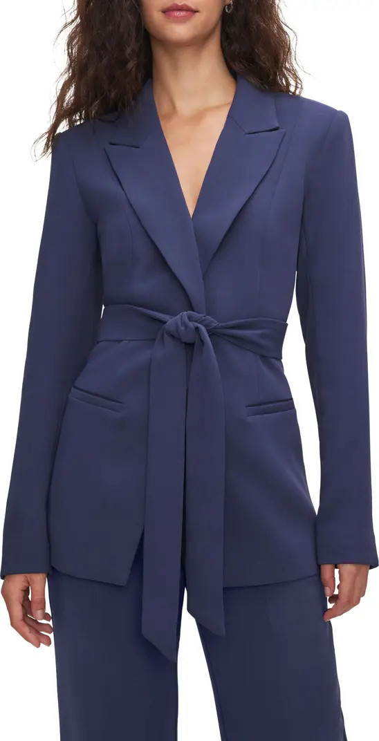 Good American Fit & Flatter Belted Blazer | Nordstrom | Nordstrom