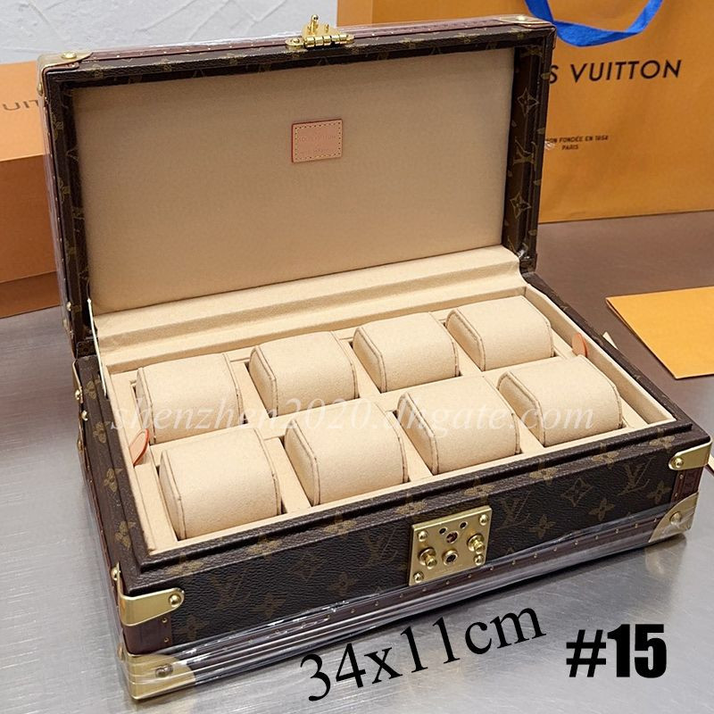 Brand Premium Dupe L-V Jewelry Boxes Watch Box Watches Storage Cases with Box | DHGate