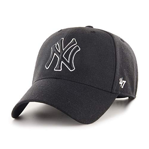 47 York Yankees MVP Cap B-MVPSP17WBP-BKC, Unisex, Black, | Amazon (US)