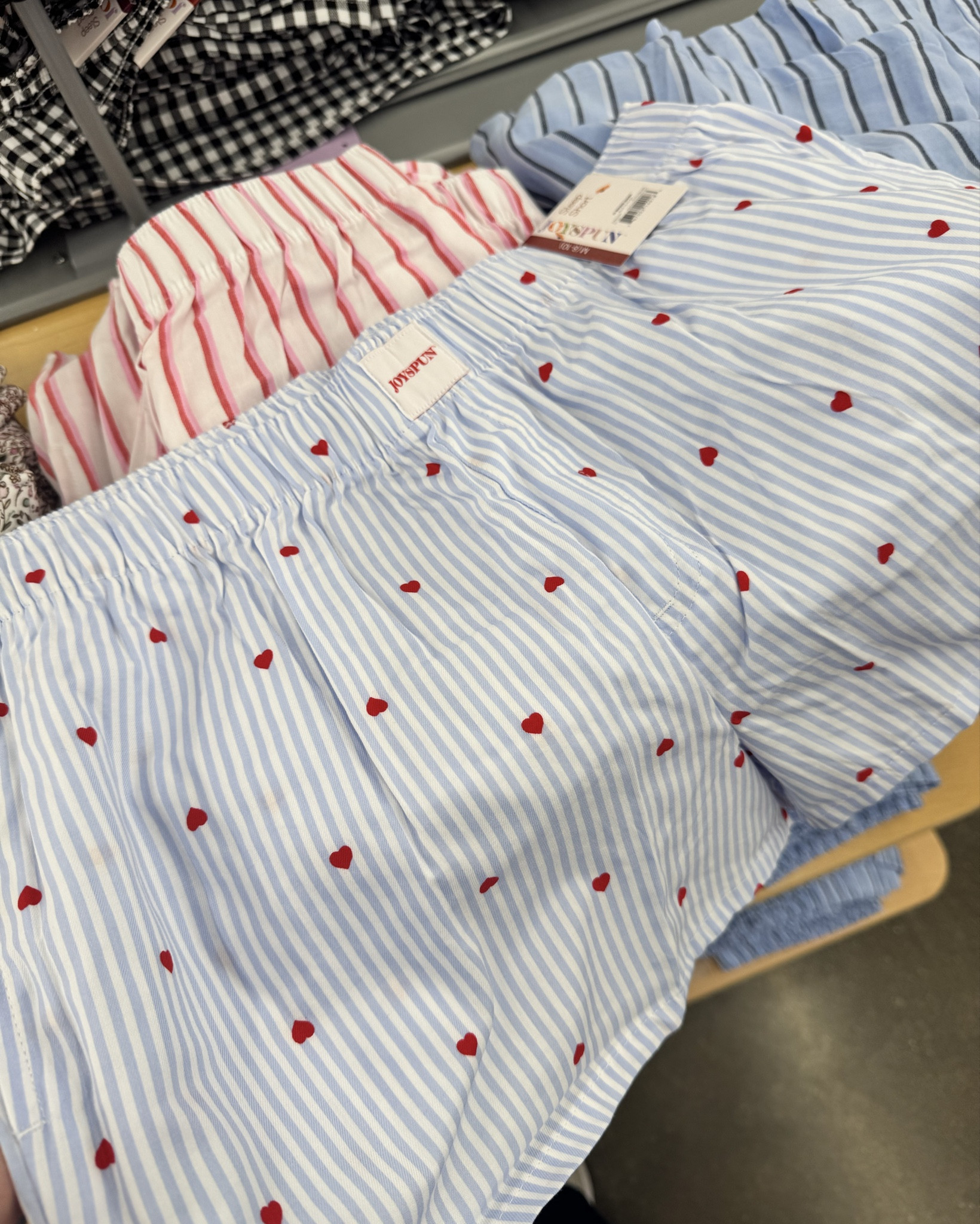 Valentine’s-inspired Joyspun women’s boxer shorts from Walmart 💕 SO cute, comfy, and only $8! Lightweight, soft, and perfect for sleeping, lounging, or cozy mornings at home. The fun Valentine prints are adorable and make these an easy, affordable seasonal find you’ll want to grab before they sell out.

#valentinespajamas #walmartfashion #joyspun #loungewearfinds #affordablefashion #valentinesdayfinds #ltkfinds

#LTKSeasonal