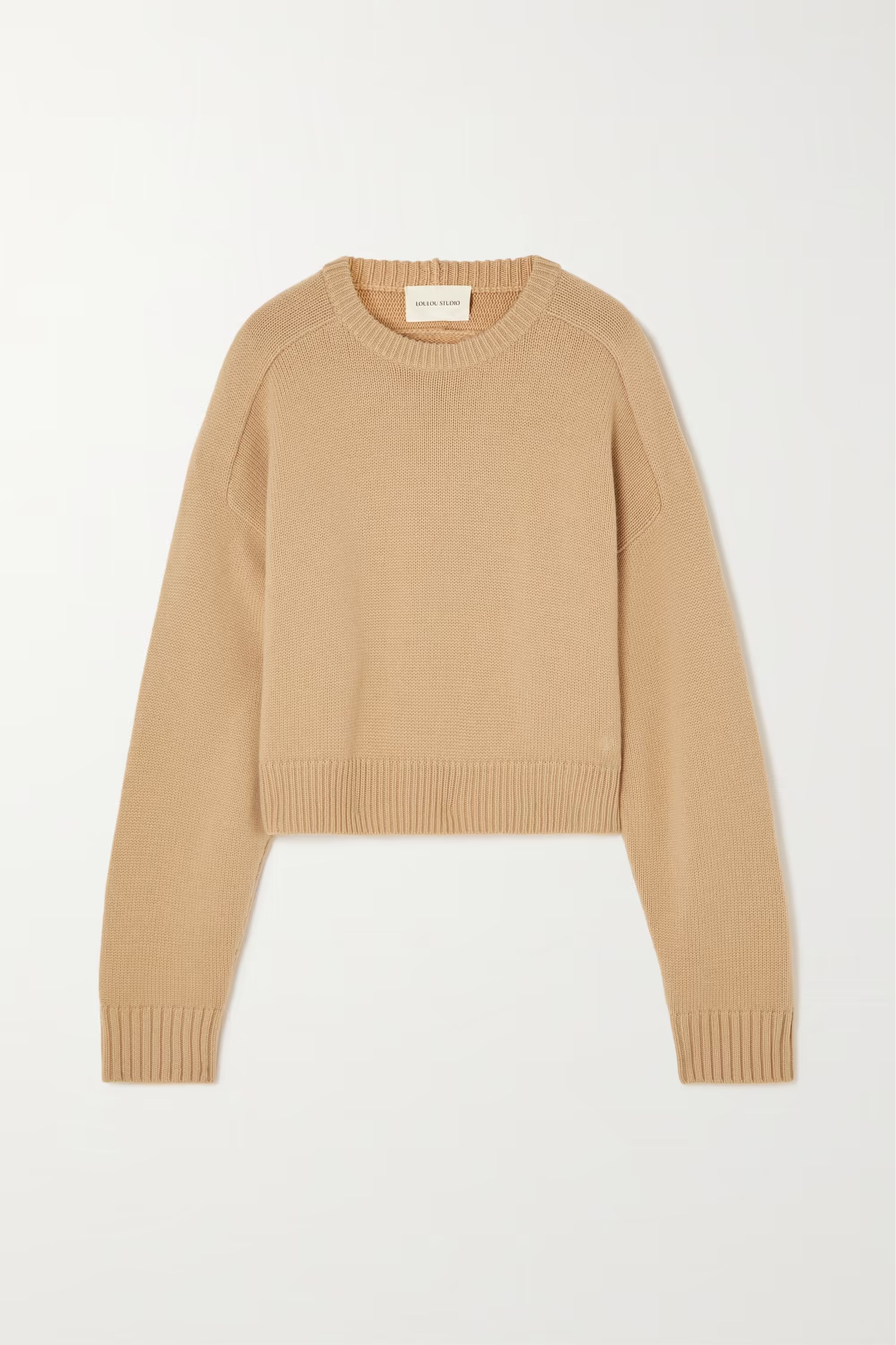 Bruzzi oversized cropped wool and cashmere-blend sweater | NET-A-PORTER (UK & EU)